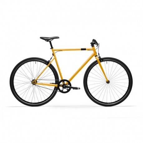 Vélo de Ville ELOPS Single Speed 500 Jaune