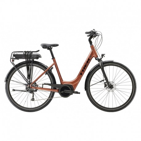 Vélo de Ville Electrique TREK Verve+ 1 Lowstep 400 Wh Orange 2023