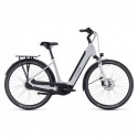 Vélo de Ville Electrique CUBE Supreme Hybrid One 500 Easy Entry Gris 2023