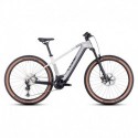VTT Electrique CUBE Reaction Hybrid SLT 750 29'' Argent/Blanc 2023