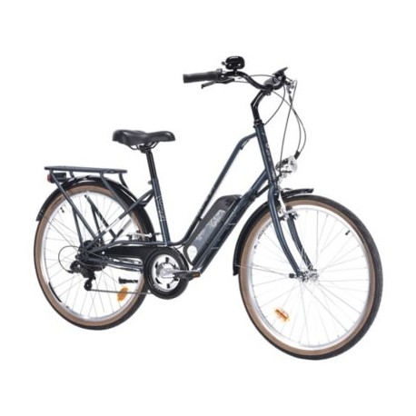 Vélo de Ville Electrique NAKAMURA E City LTD Bleu