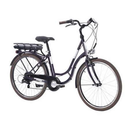 Vélo de Ville Electrique NAKAMURA E-City 50 Marron