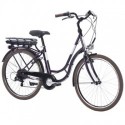 Vélo de Ville Electrique NAKAMURA E-City 50 Marron