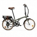 Vélo Pliant Electrique B'TWIN E Fold 500 Vert