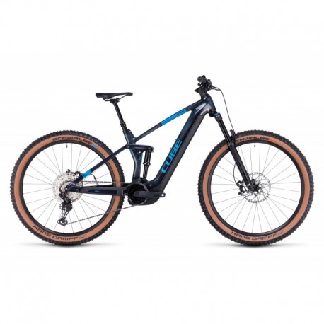 VTT Electrique CUBE Stereo Hybrid 140 HPC SLX 750 27.5'' Bleu 2023