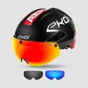 Casque EKOI Aero16 Noir/Rouge