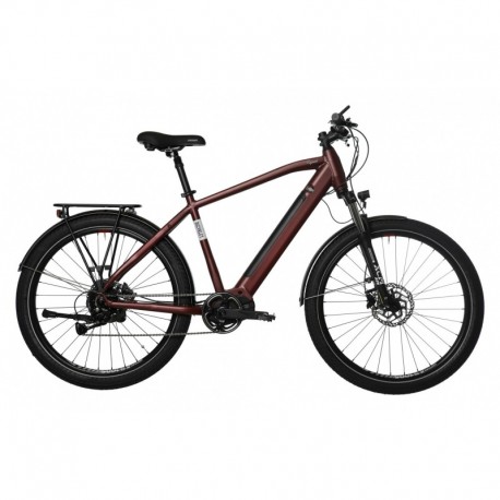 Vélo de Ville Electrique BICYKLET Raymond 27.5'' Rouge