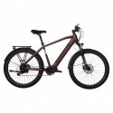 Vélo de Ville Electrique BICYKLET Raymond 27.5'' Rouge
