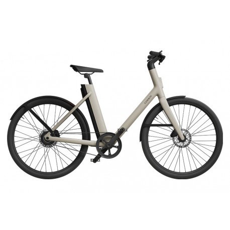 Vélo de Ville Electrique COWBOY 4 ST Courroie Mono Vitesse 27.5'' Beige