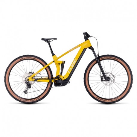 VTT Electrique CUBE Stereo Hybrid 140 HPC Pro 750 29'' Jaune 2023