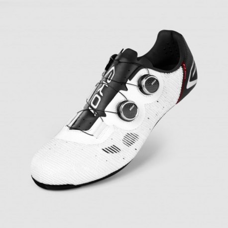 Chaussures Route EKOI C4 Blanches Noires