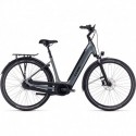 Vélo de Ville Electrique CUBE Supreme Hybrid Pro 625 Easy Entry 26'' Gris 2024