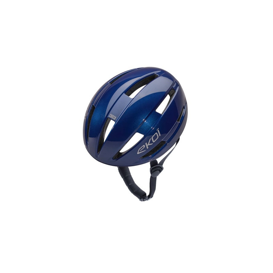 Casque EKOI Corsa Bleu Metal