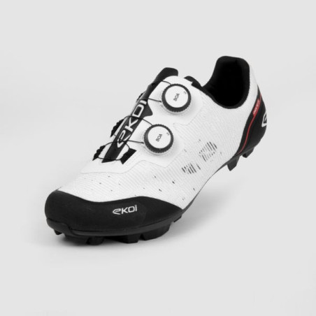 Chaussures EKOI Racing XC C4 Boa Blanches