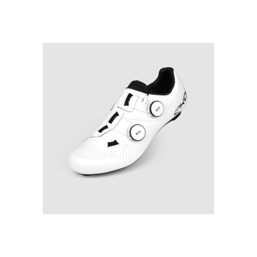 Chaussures Route EKOI Perf R4 Evo Blanches