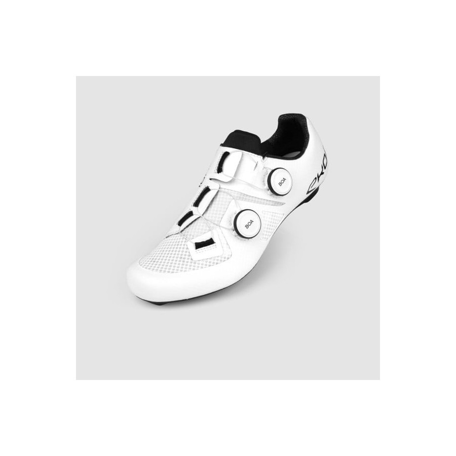 Chaussures Route EKOI Perf R4 Evo Light Blanches