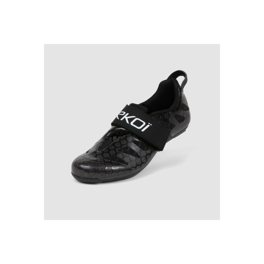 Chaussures Triathlon EKOI Perf TRI R4 Light Noires