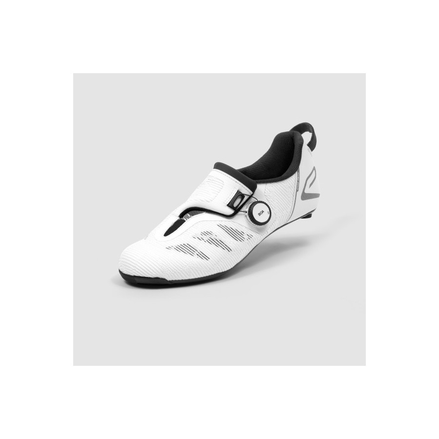 Chaussures Triathlon EKOI Racing TRI C4 Boa Blanches