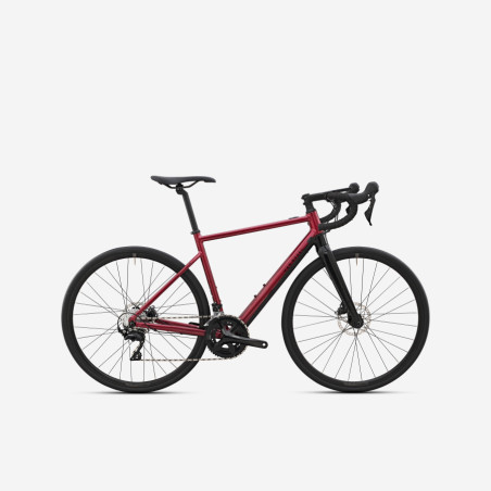 Vélo de Route Electrique VAN RYSEL E-EDR AF Rouge