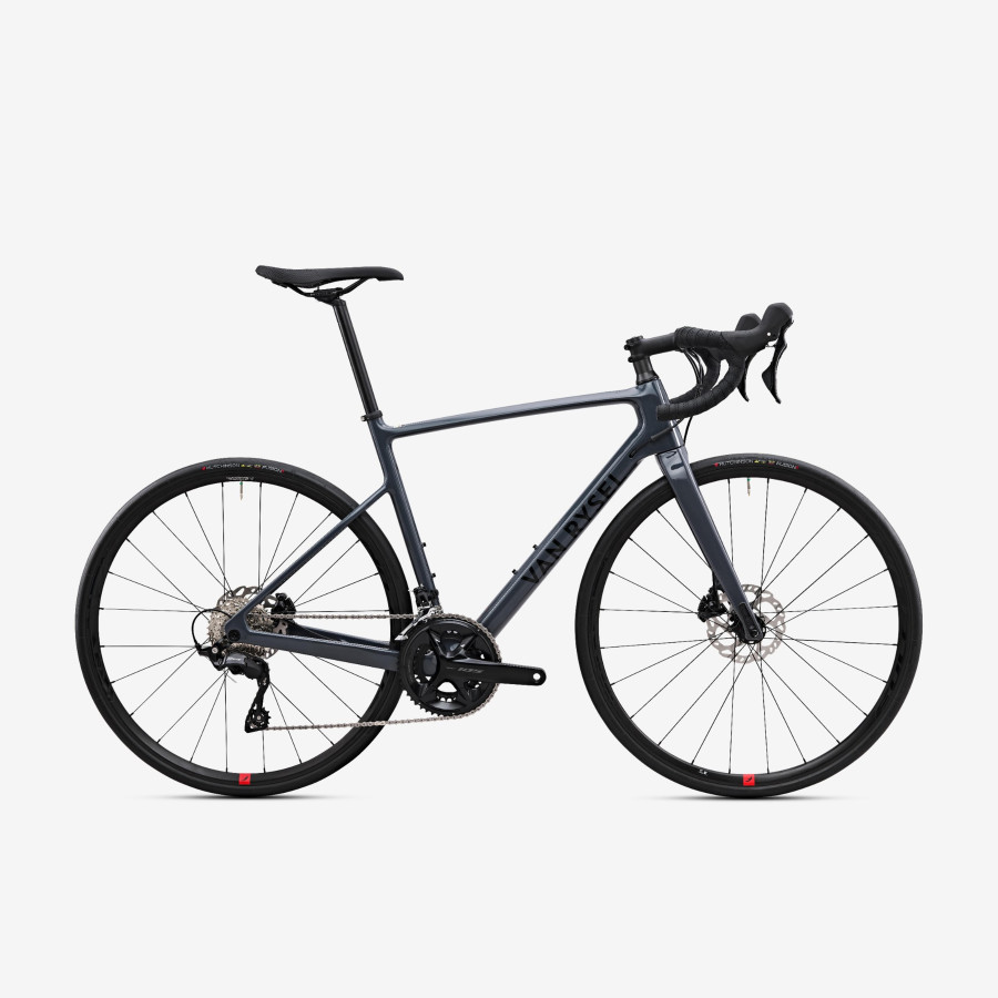 Vélo de Route VAN RYSEL NCR CF 105 12S Gris