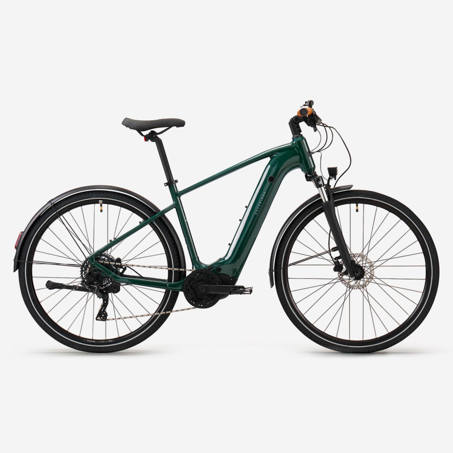 VTC Electrique ROCKRIDER E-ACTV 500 Cadre haut Vert