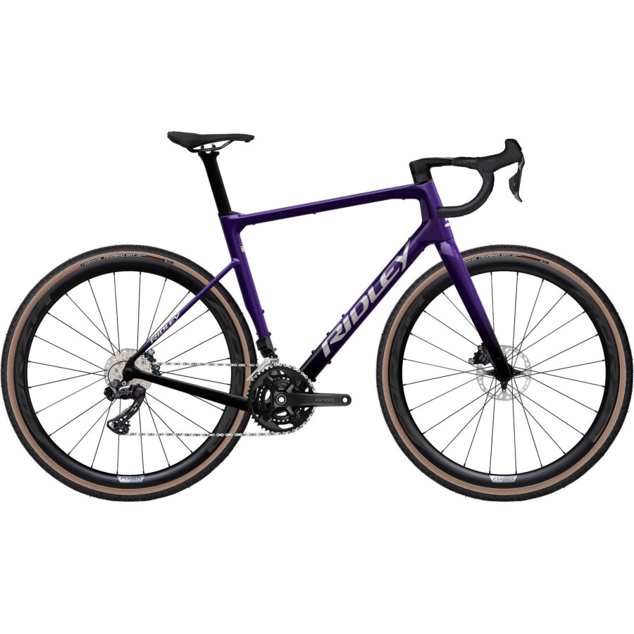 Vélo de Gravel RIDLEY Grifn RS Violet/Noir