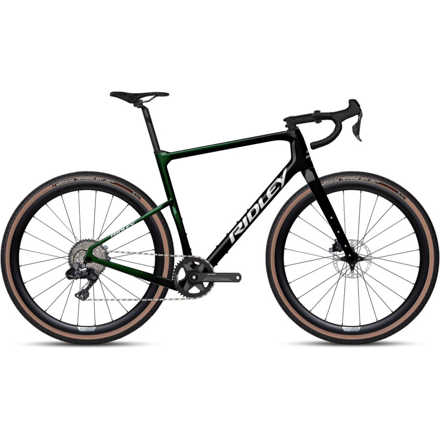 Vélo de Gravel RIDLEY Kanzo Adventure Vert/Noir