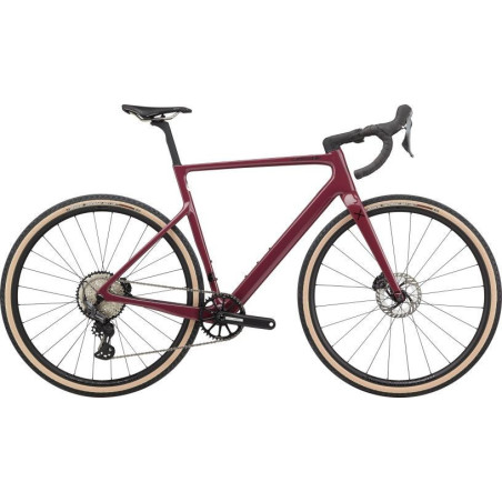 Vélo de Gravel CANNONDALE SuperSix Evo SE 1 Rouge