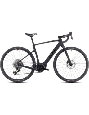 Vélo de Gravel Electrique CUBE Nuroad Hybrid C:62 SLX 400X Noir 2025