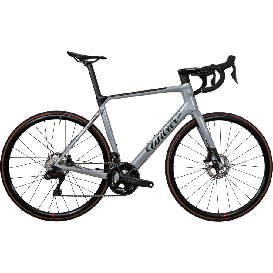 Vélo de Route Electrique WILIER TRIESTINA Filante Hybrid Argent/Vert