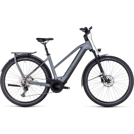 Reconditionné - Vélo de Ville Electrique CUBE Kathmandu Hybrid Pro 750 Trapeze Gris