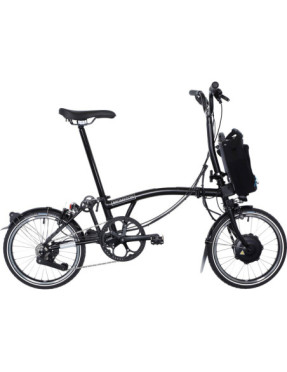 Reconditionné - Vélo Pliant Electrique BROMPTON Electric C Line Explore Mid 6V 16'' Noir