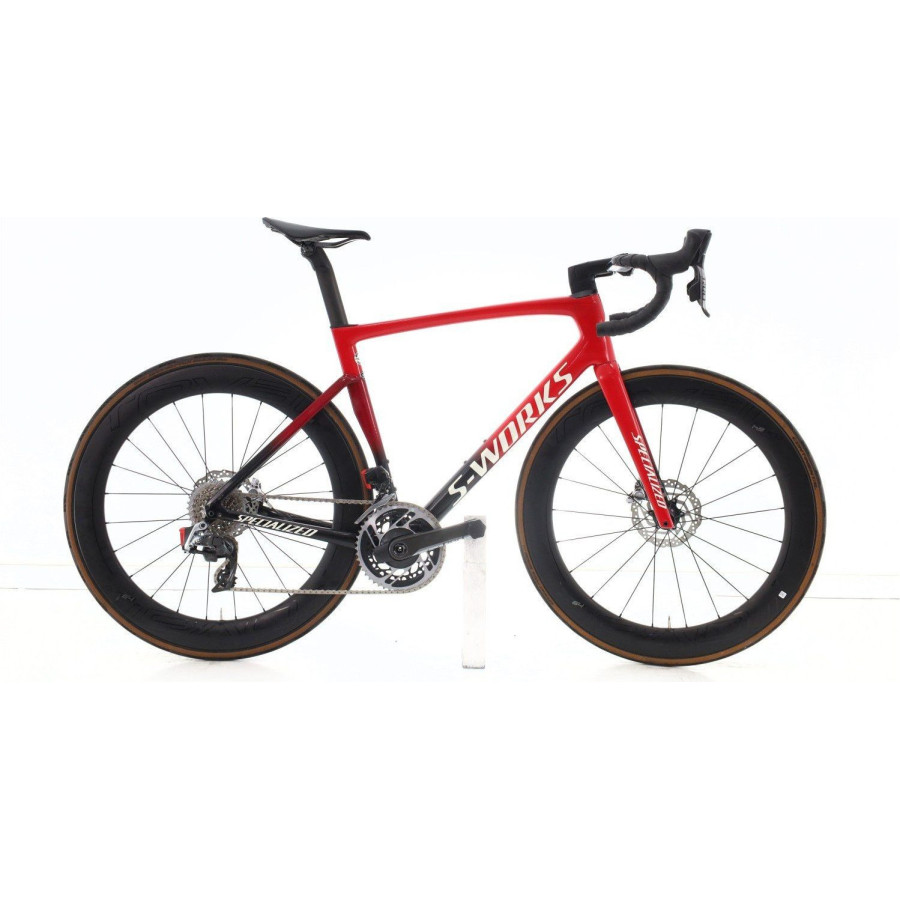 Reconditionné - Vélo de Route SPECIALIZED Tarmac SL7 S-Works Carbone Rouge