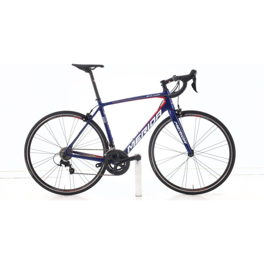 Reconditionné - Vélo de Route MERIDA Scultura 4000 Carbone Bleu