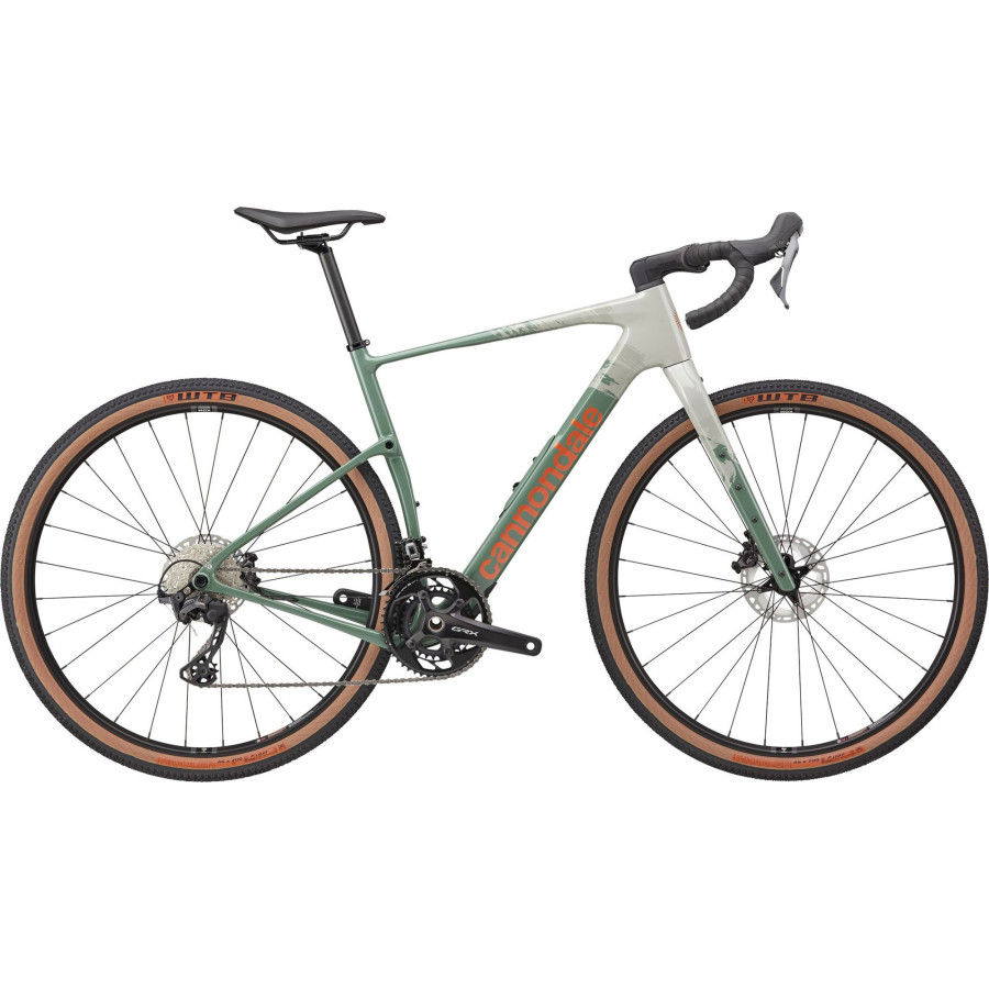 Vélo de Gravel CANNONDALE Topstone Carbon 2 Vert