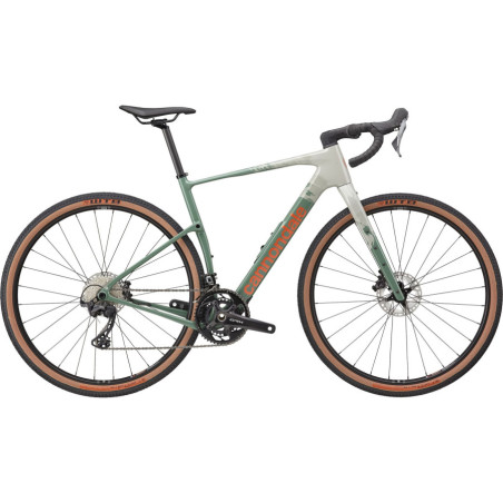 Vélo de Gravel CANNONDALE Topstone Carbon 2 Vert