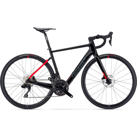 Vélo de Route Electrique WILIER TRIESTINA Garda Hybrid Noir/Rouge