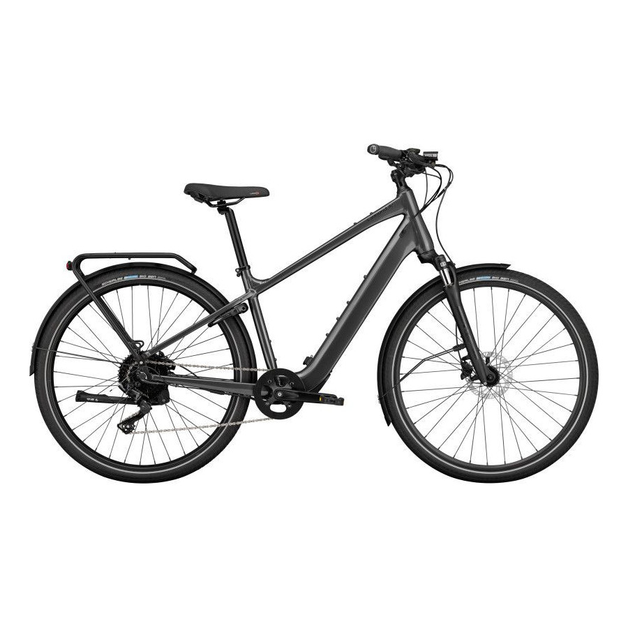 Vélo de Ville Electrique CANNONDALE Mavaro Neo SL 1 Gris