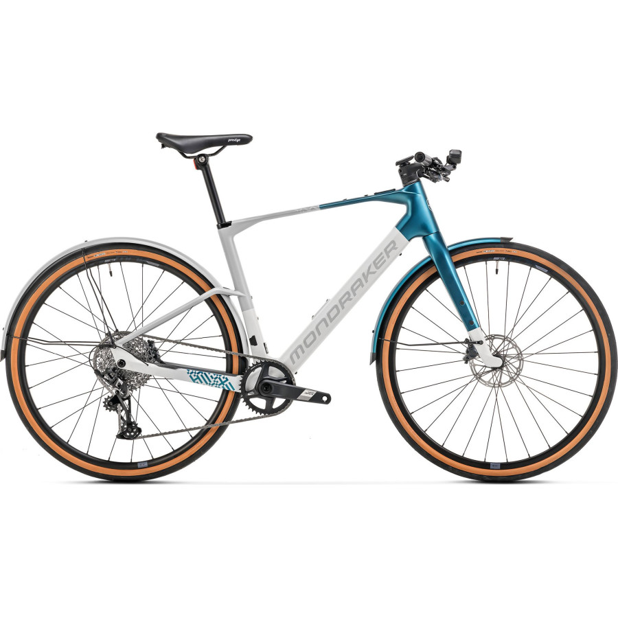 Vélo de Ville Electrique MONDRAKER Dusty X Gris/Bleu