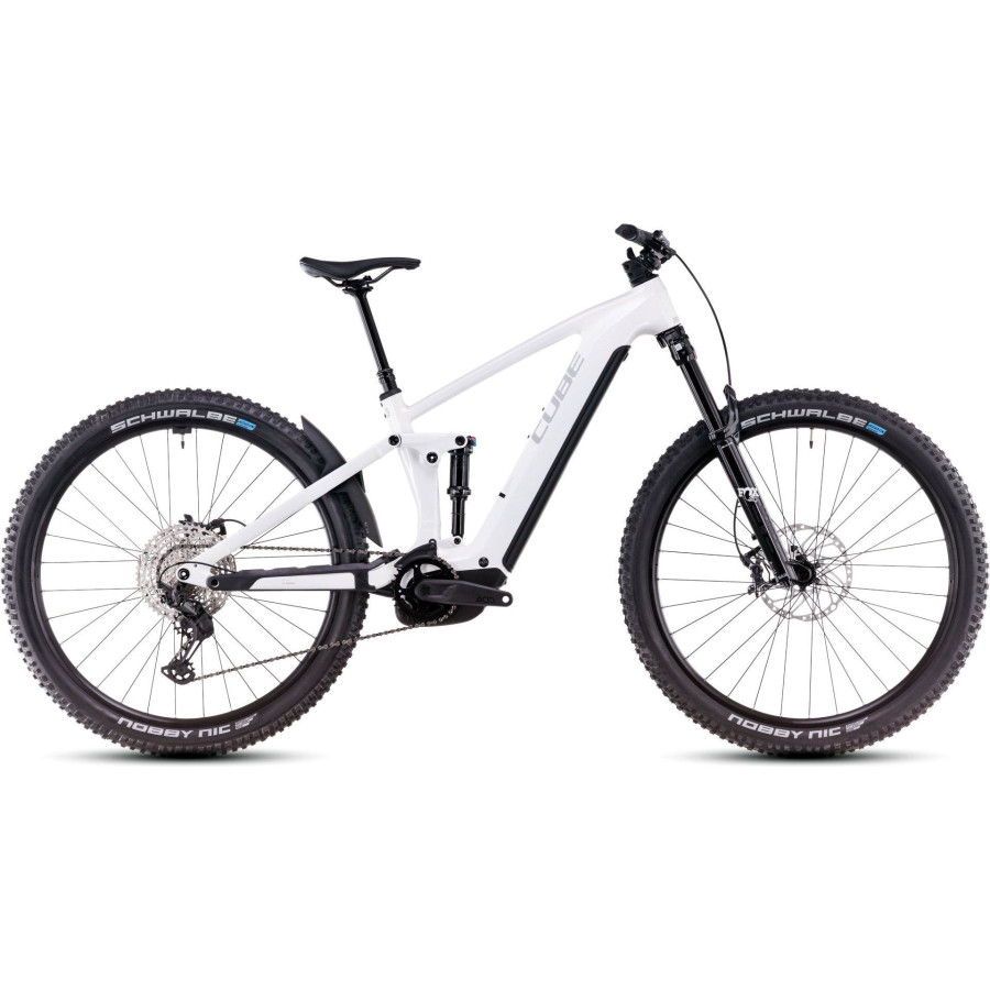 VTT Electrique CUBE Stereo Hybrid One44 EXC 800 29'' Blanc 2025