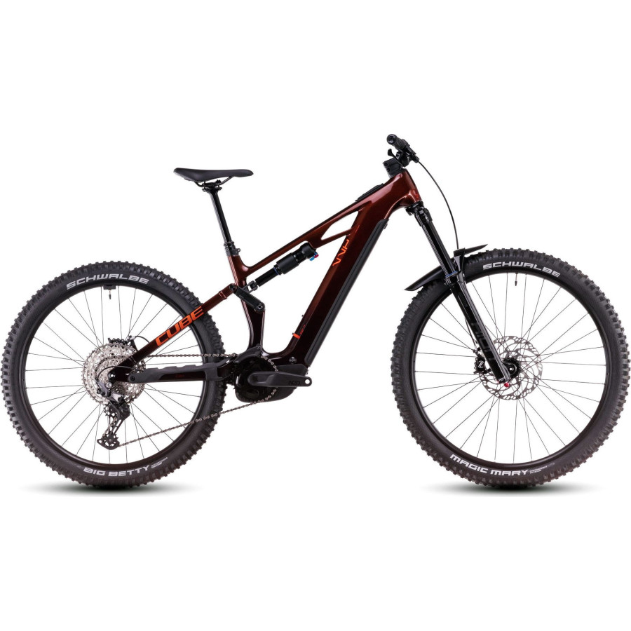 VTT Electrique CUBE Stereo Hybrid One77 HPC Race 800 Orange 29/27.5'' 2025