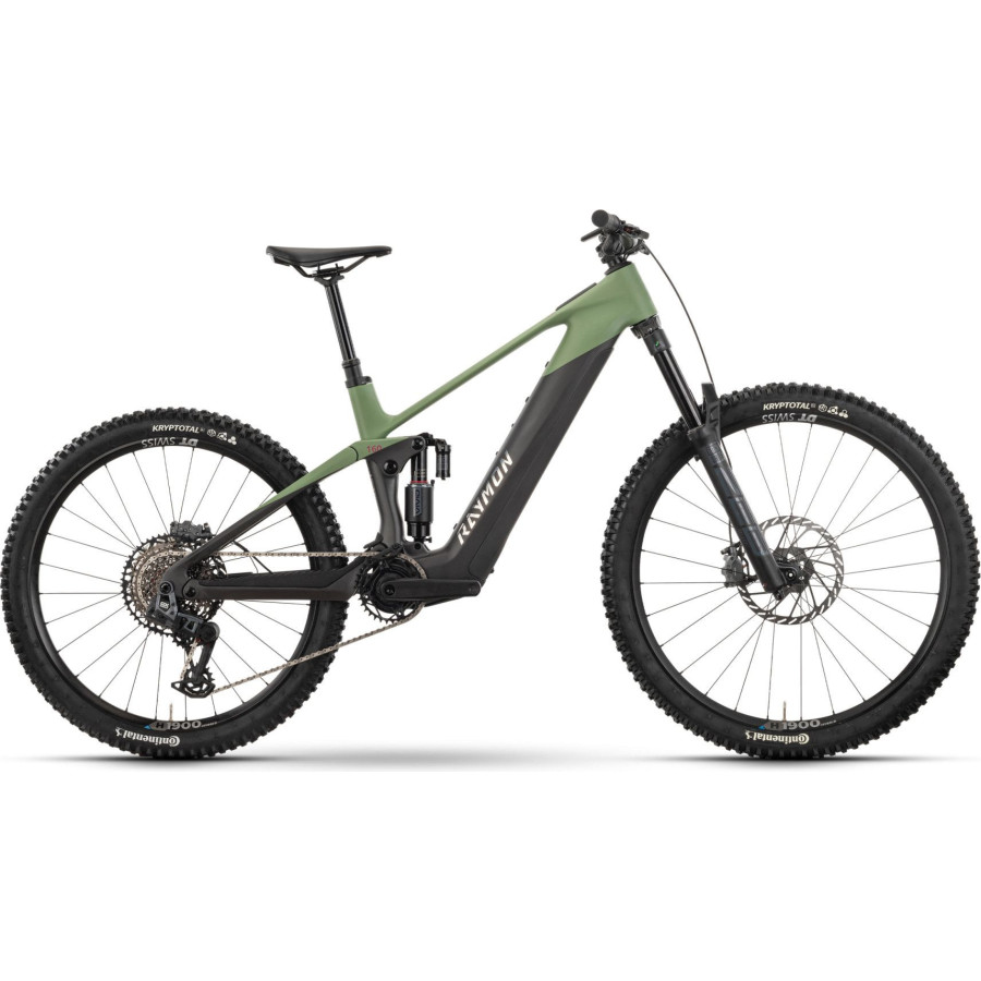 VTT Electrique RAYMON Tarok Pro 29/27.5'' Vert 2025