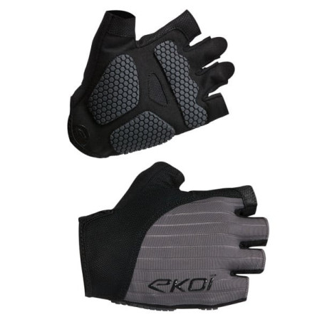Gants Vélo EKOI Perf Grip Gris