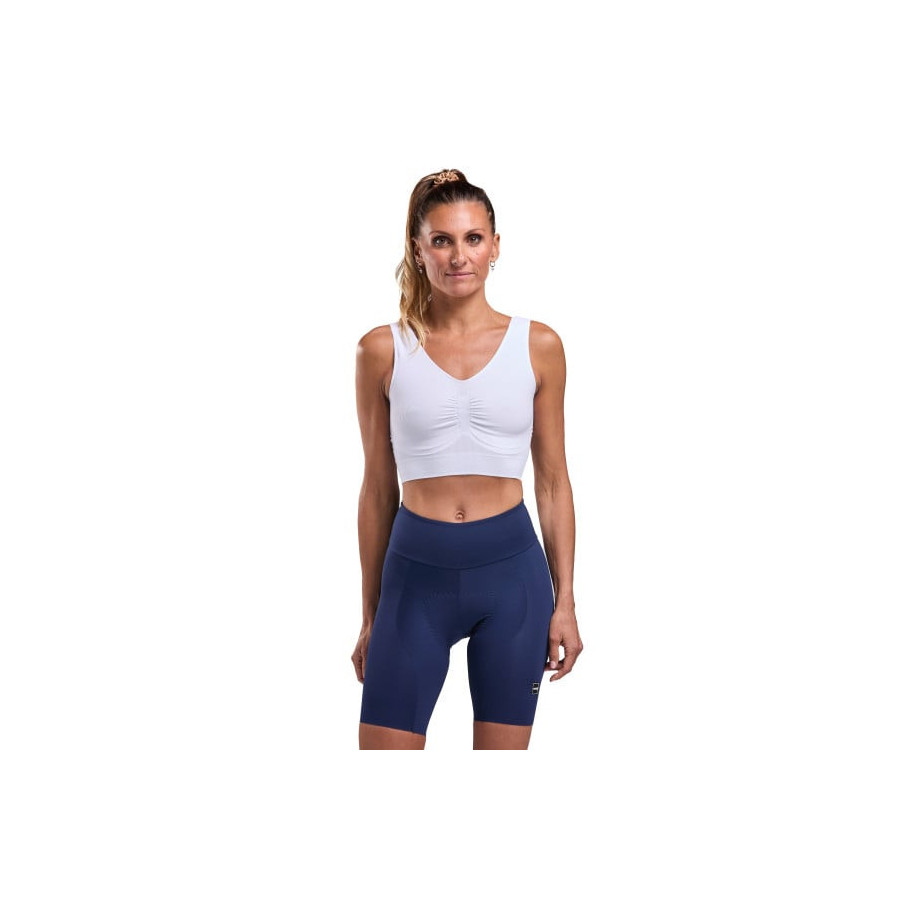 Cuissard femme EKOI Perf Core sans bretelles Bleu