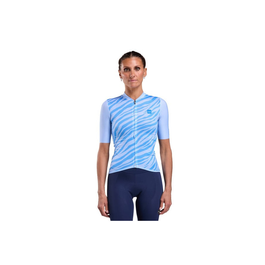 Maillot femme EKOI Perf Zebra Bleu