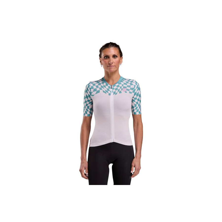 Maillot femme EKOI Perf Checks Beige