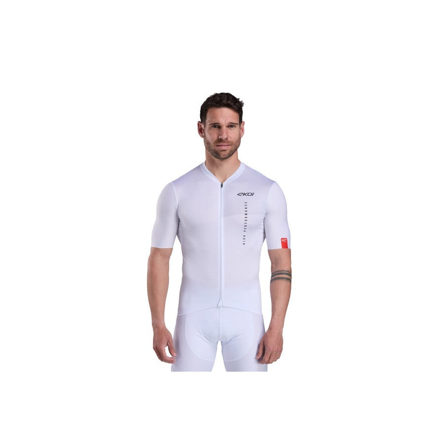 Maillot EKOI Perf Linear Blanc