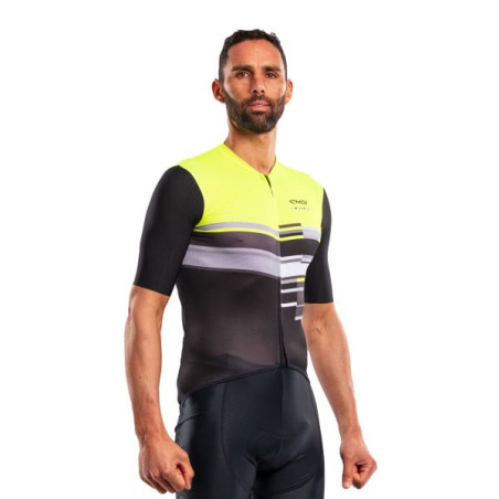 Maillot EKOI Perf Color Block Jaune fluo