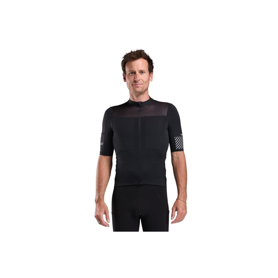 Maillot EKOI Racing Cargo Hydra+700 Bikingman Reflective Noir