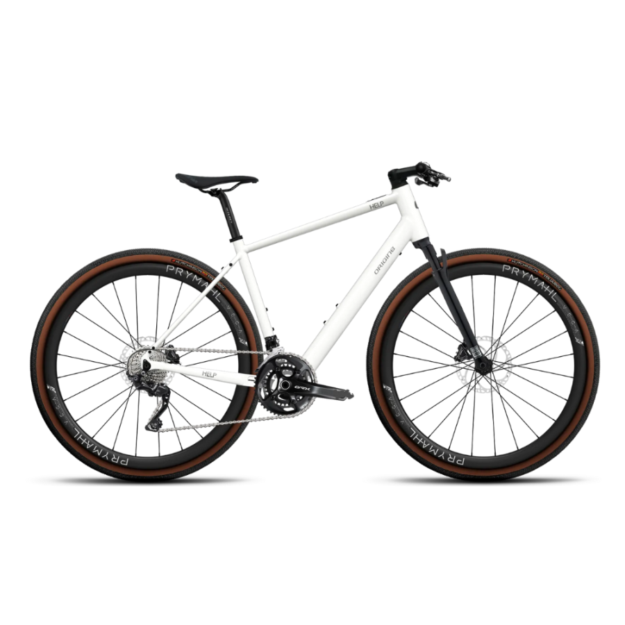 Vélo de Gravel Electrique ORIGINE Help Explore Flatbar R45